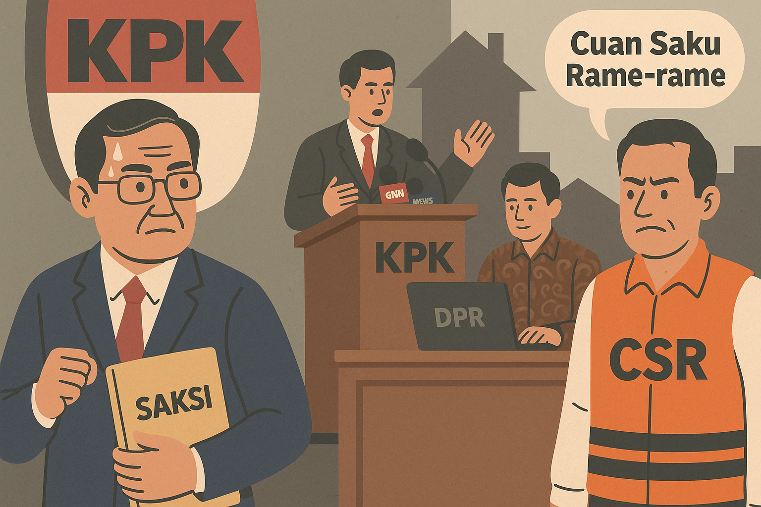 manusiasenayan.id - Drama CSR Pejabat
