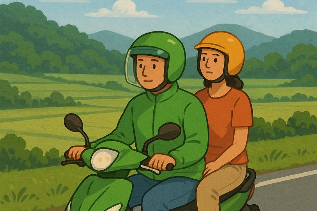 manusiasenayan.id - Driver Ojol
