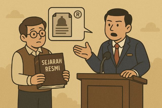 manusiasenayan.id - penulisan ulang sejarah Indonesia