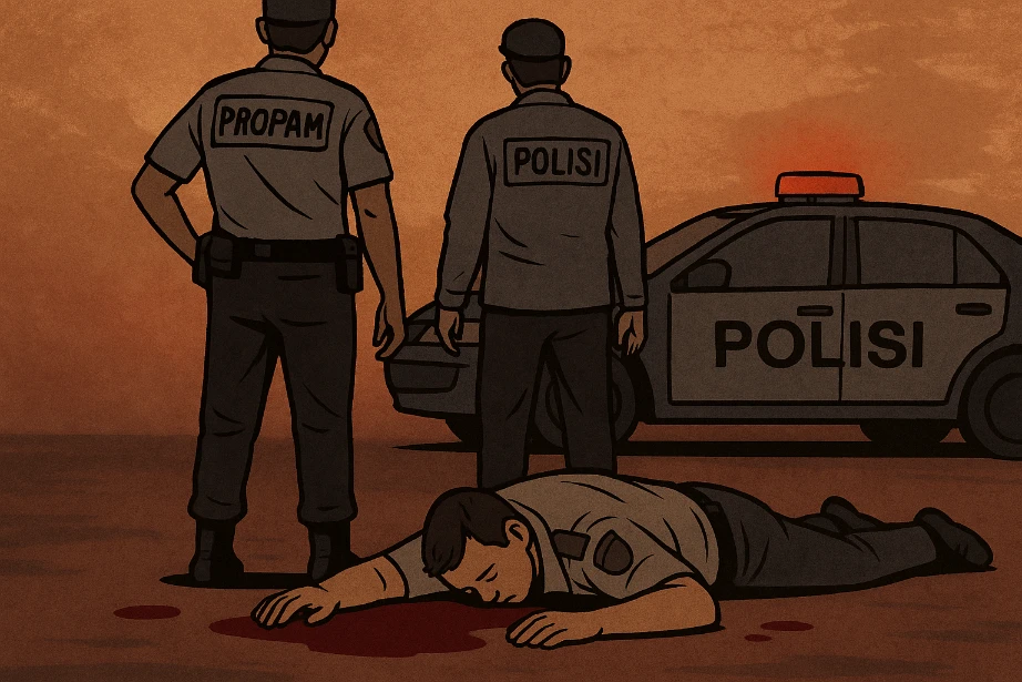 manusia senayan - Brigadir Tewas