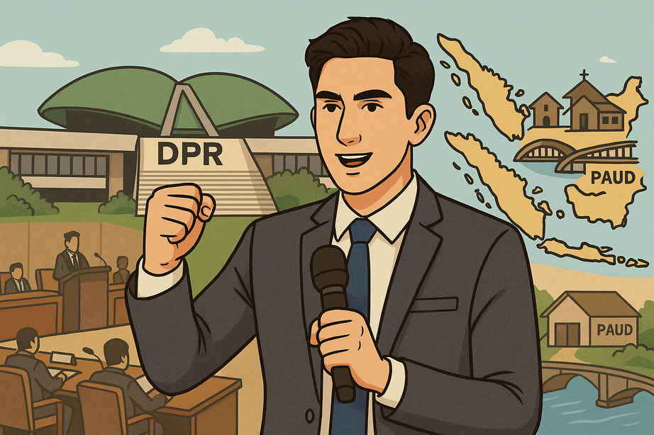 manusia senayan - Verrell Bramasta DPR