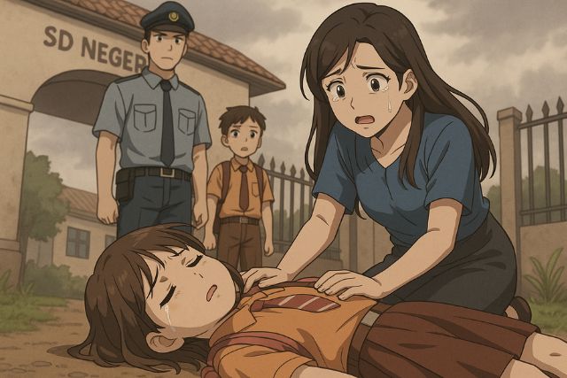 manusiasenayan.id - Bocah SD Meninggal