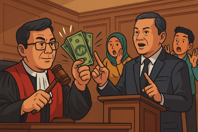 manusiasenayan.id - Gaji Hakim Naik