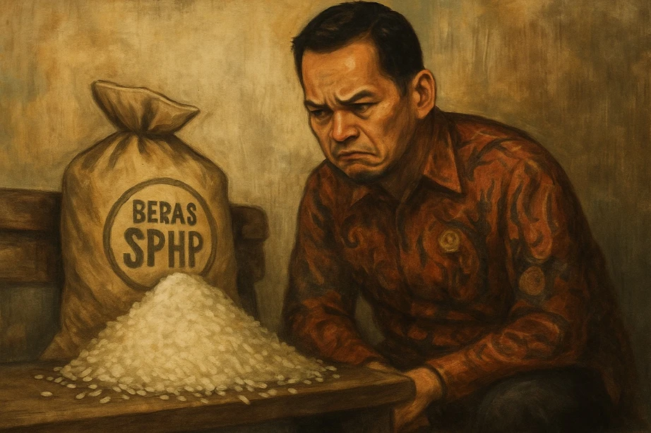 manusia senayan - Beras Oplosan