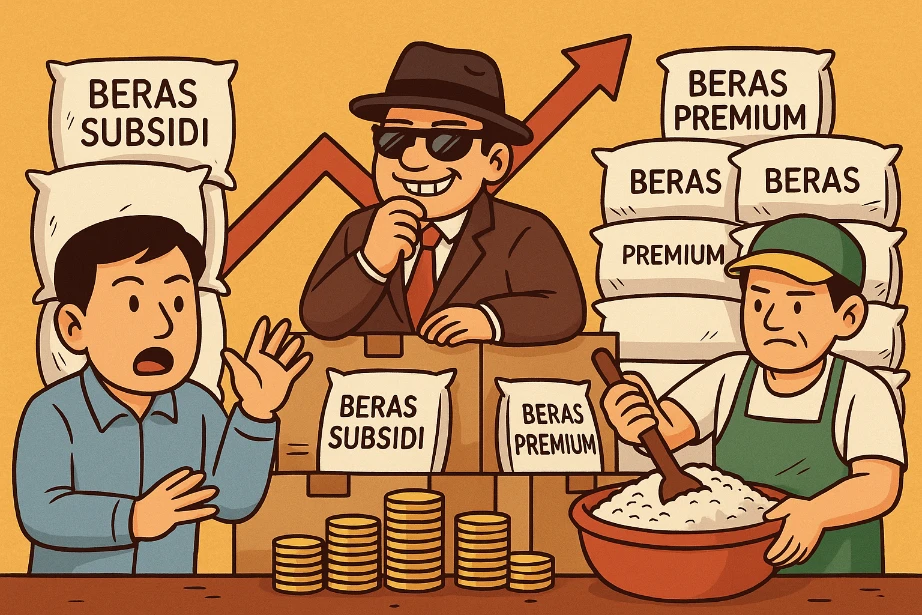 manusia senayan - Beras Rakyat