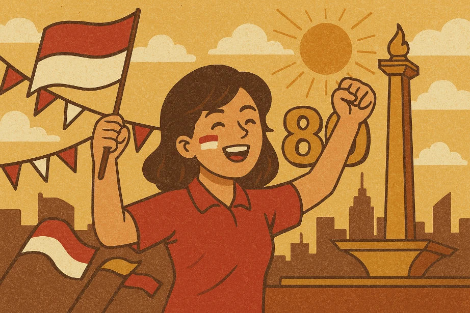 manusia senayan - HUT RI