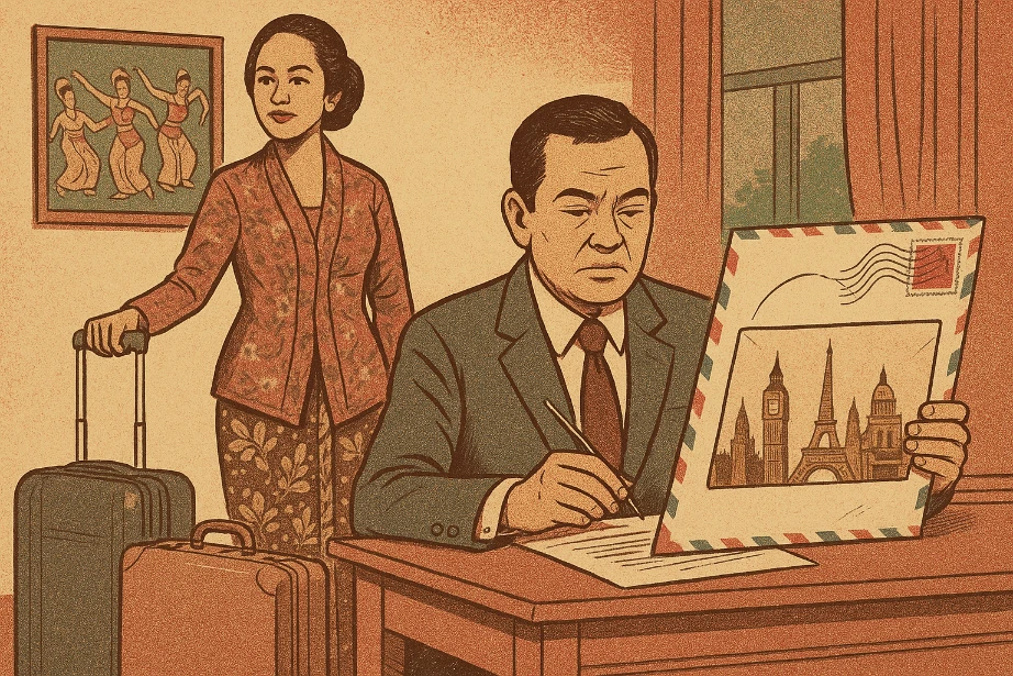 manusia senayan - Istri Menteri