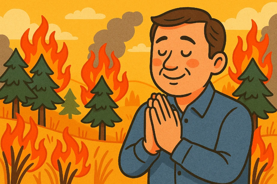 manusia senayan - Karhutla