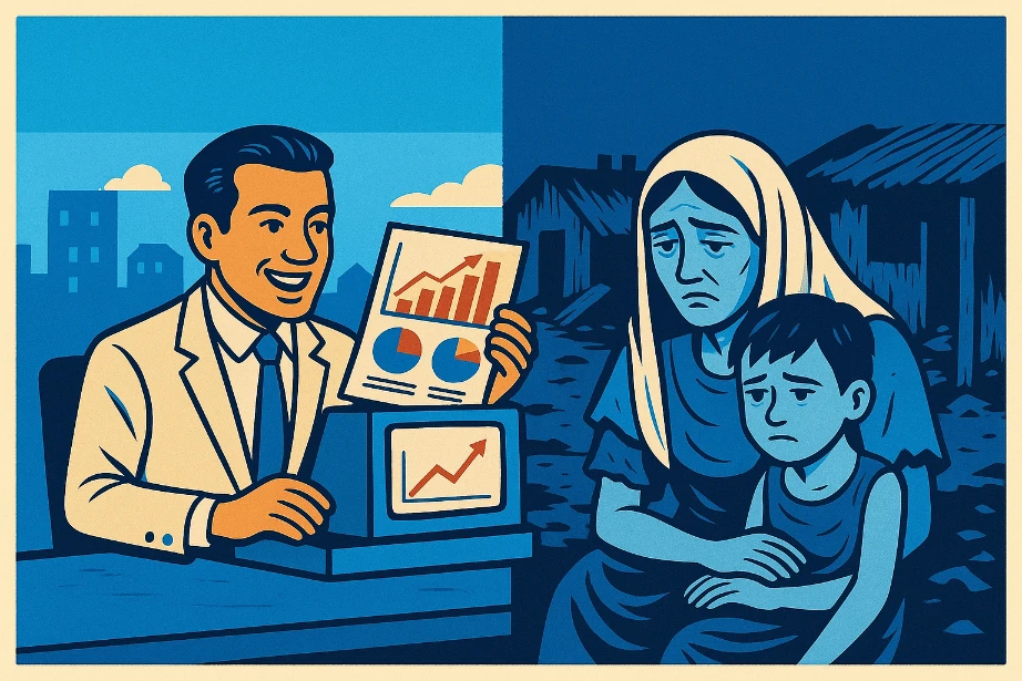 manusia senayan - Kemiskinan