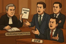 manusia senayan - MK Pisahin Pemilu