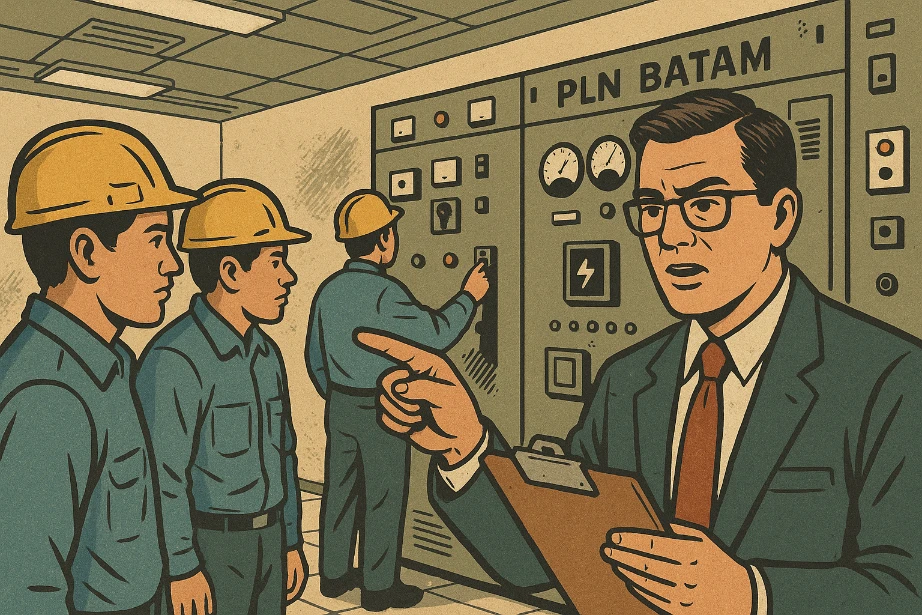 manusia senayan - PLN Batam