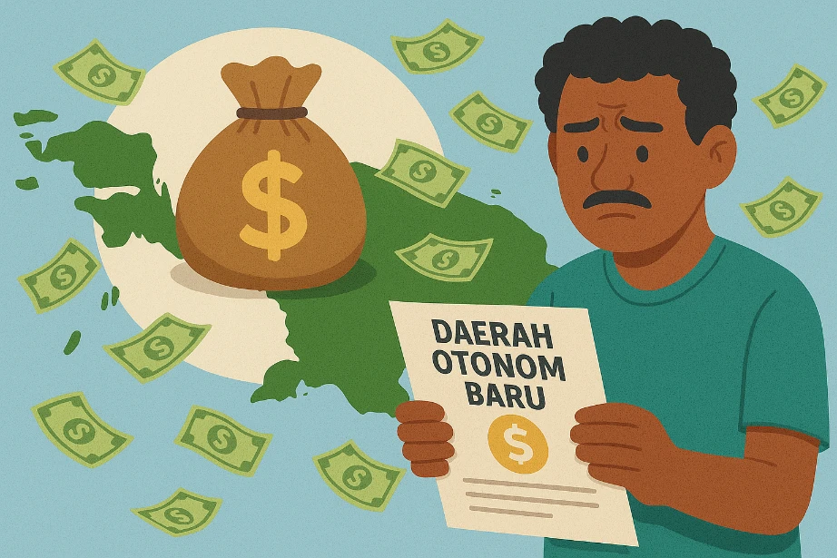 manusia senayan - Papua DOB