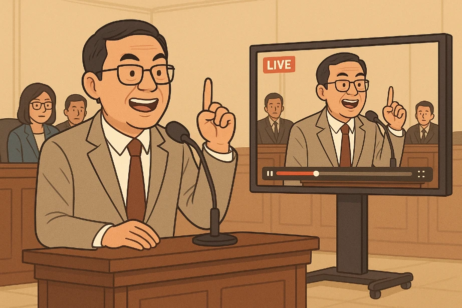 manusia senayan - Rapat KUHAP