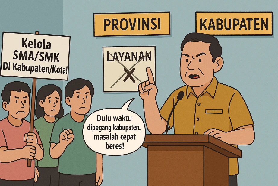 manusia senayan - SMA-SMK Dipegang Provinsi