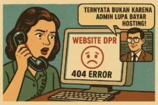 manusia senayan - Website DPR Down