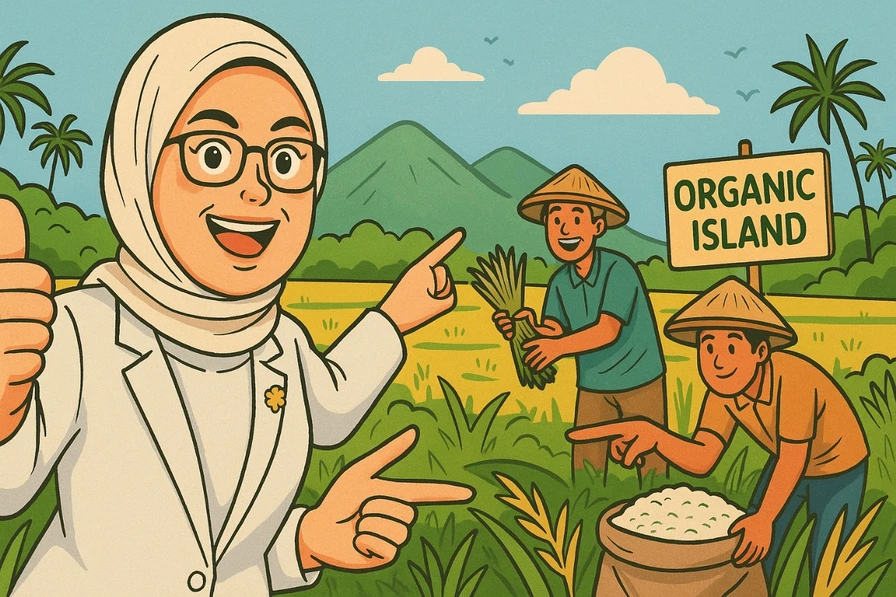 manusia senayan - Bali Pulau Organik