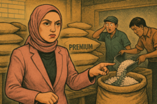 manusia senayan - Beras Oplosan Premium