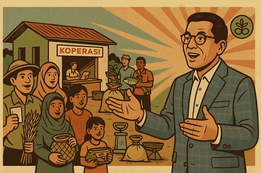 manusia senayan - Koperasi ala Prabowo