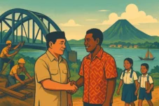 manusia senayan - Indrajaya Papua