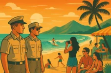 manusia senayan - Lombok Ramai Wisatawan