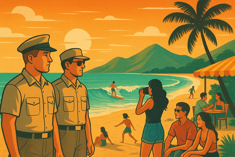 manusia senayan - Lombok Ramai Wisatawan