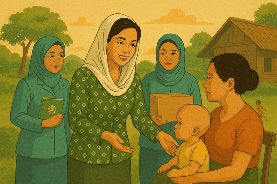 manusia senayan - Novita Hardini balita