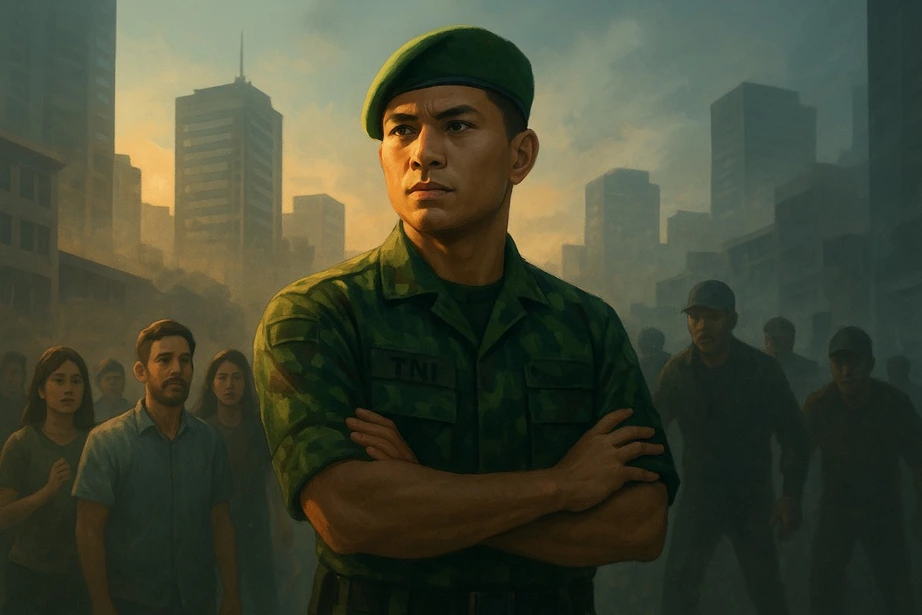 manusia senayan - TNI sikat ormas preman