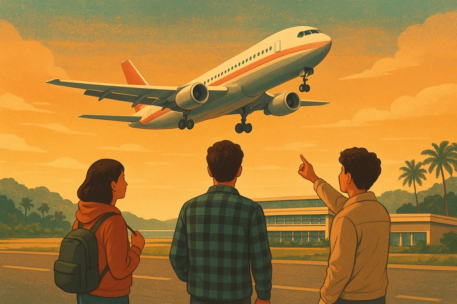 manusia senayan - Tarakan bandara internasional