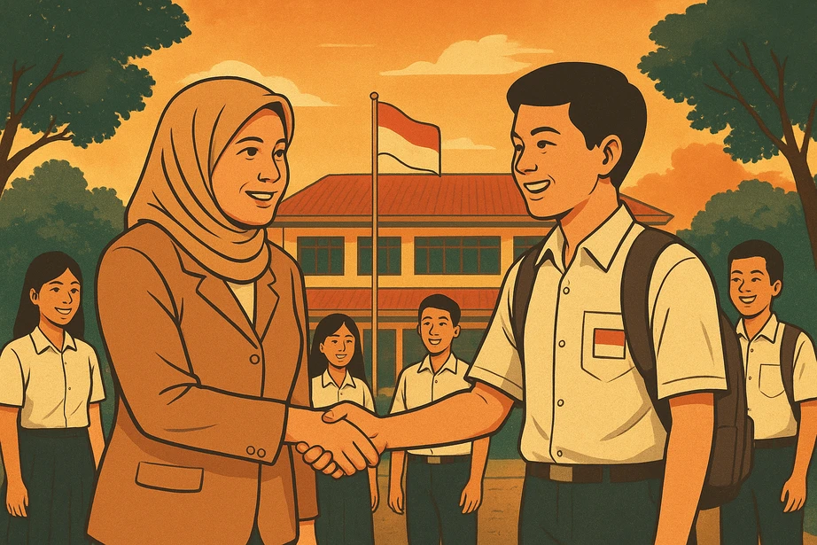 manusia senayan - rokok SMAN 1 Cimarga