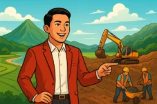 manusia senayan - tambang koperasi Lombok