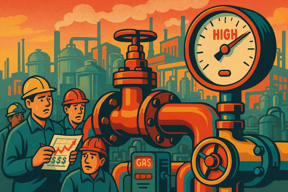 manusia senayan - Gas Industri mahal