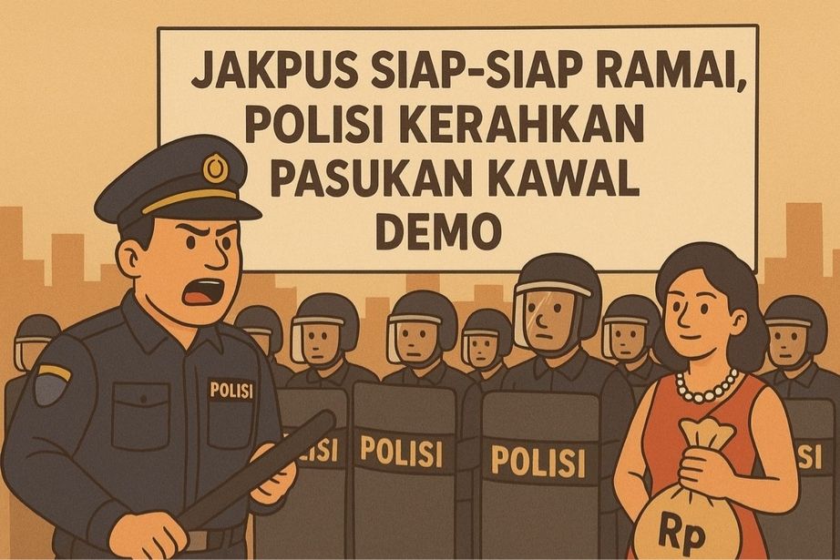 manusia senayan - Pasukan Kawal Demo