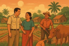 manusia senayan - transmigran raja ampat