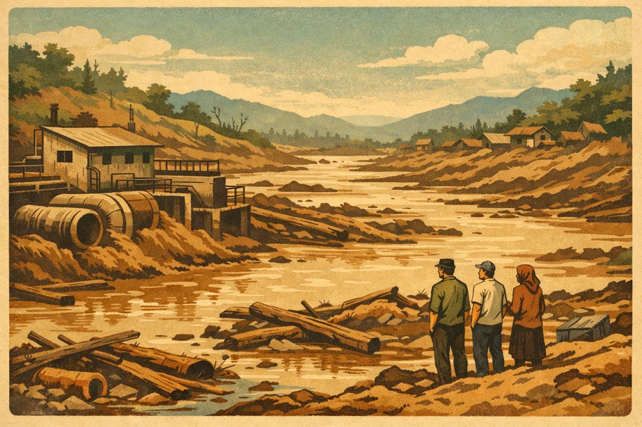 manusia senayan - Aceh Krisis Air