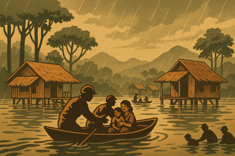 manusia senayan - Banjir Sumatra