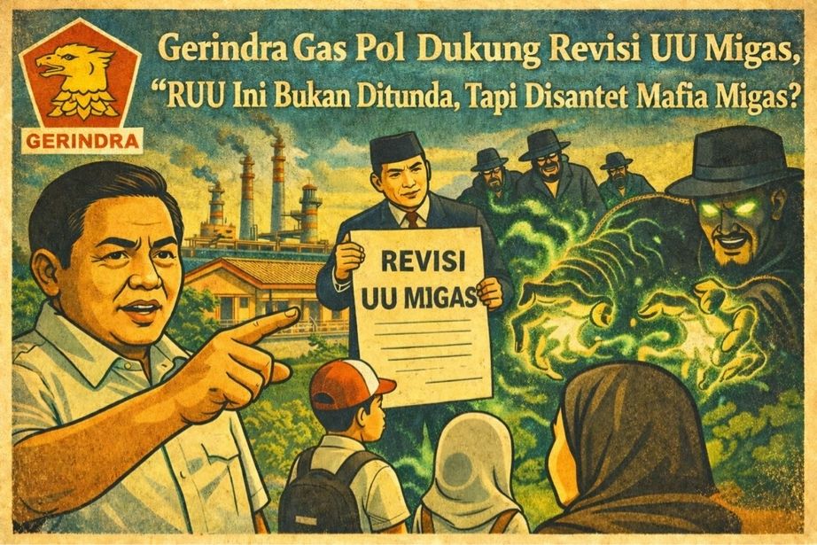 manusia senayan - Gerindra Revisi UU Migas