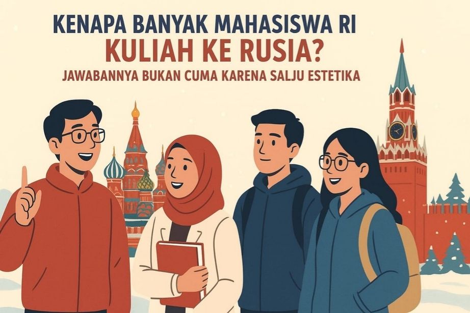 manusia senayan - Kuliah ke Rusia