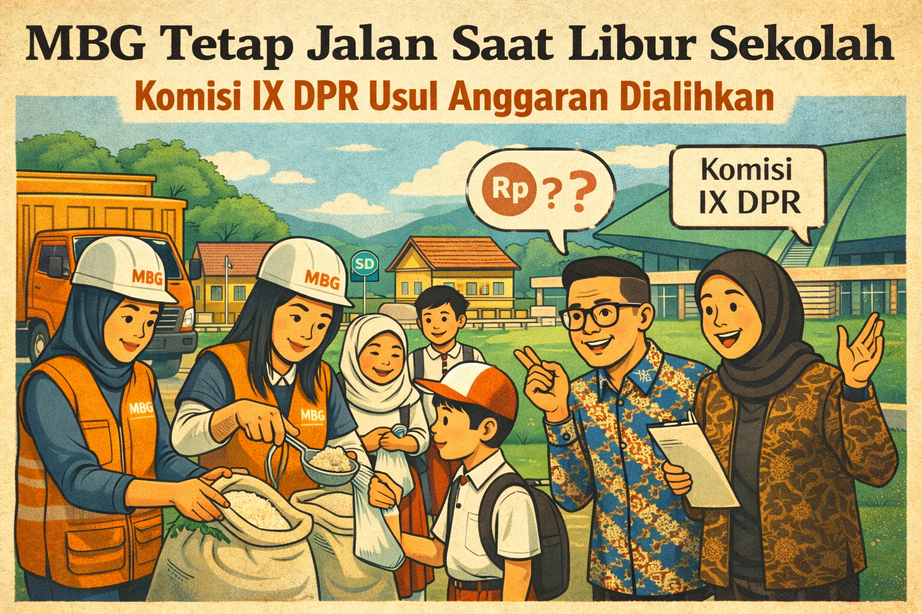 manusia senayan - MBG Tetap Jalan Saat Libur