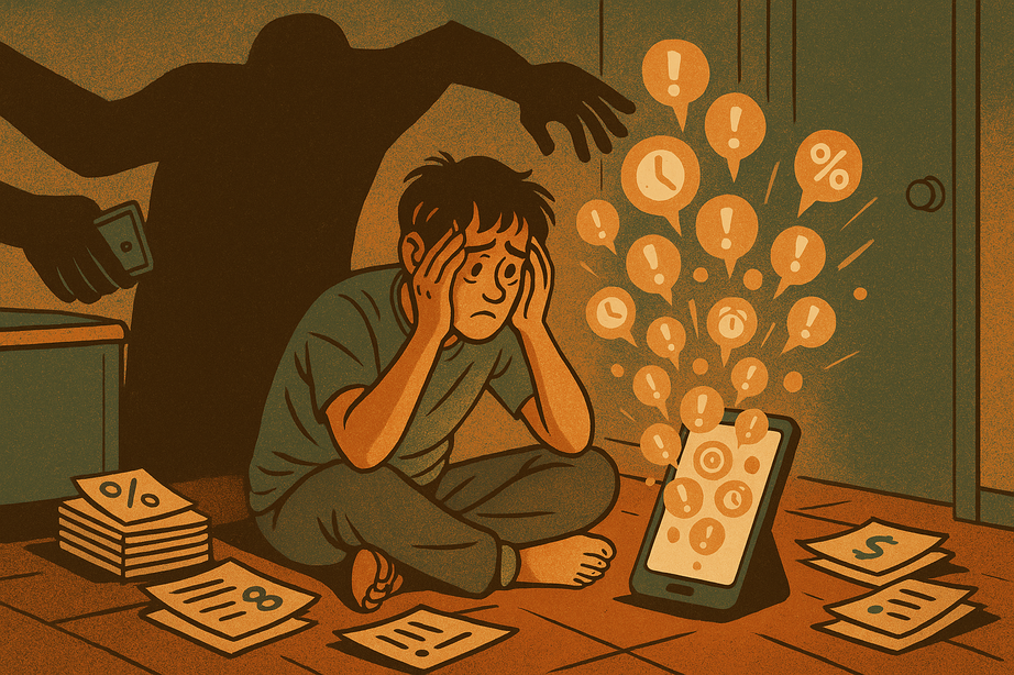 manusia senayan - Pinjol Ilegal