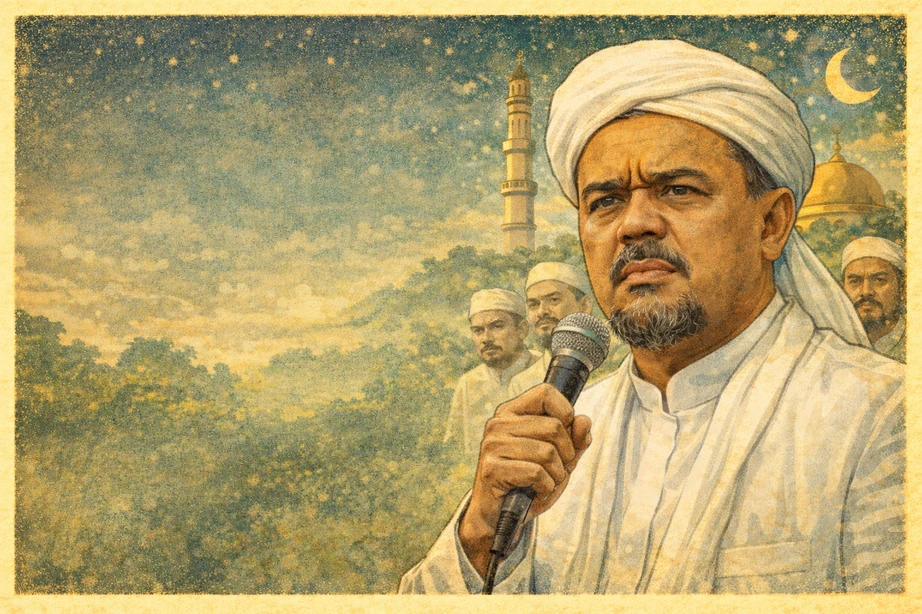 Manusia senayan - Pandji Habib Rizieq