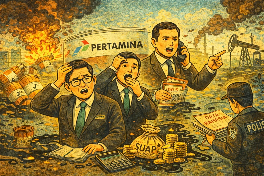 manusia senayan - Ahok Sidang Pertamina