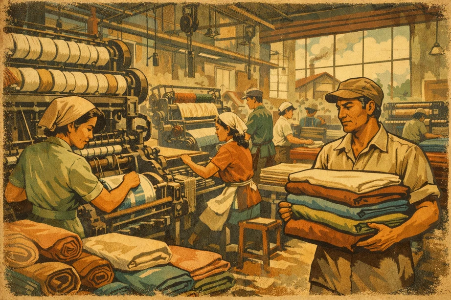 manusia senayan - BUMN tekstil