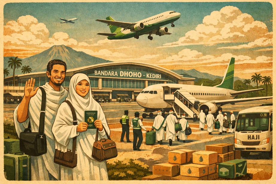 manusia senayan - Bandara Dhoho