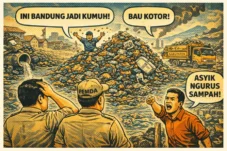 manusia senayan - Bandung Darurat Sampah