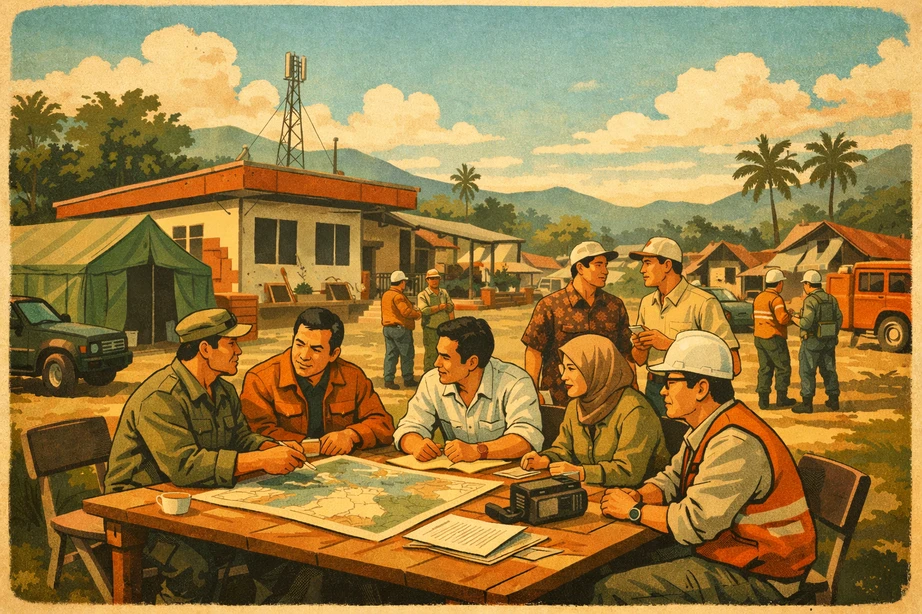 manusia senayan - DPR RI Bikin Posko di Aceh