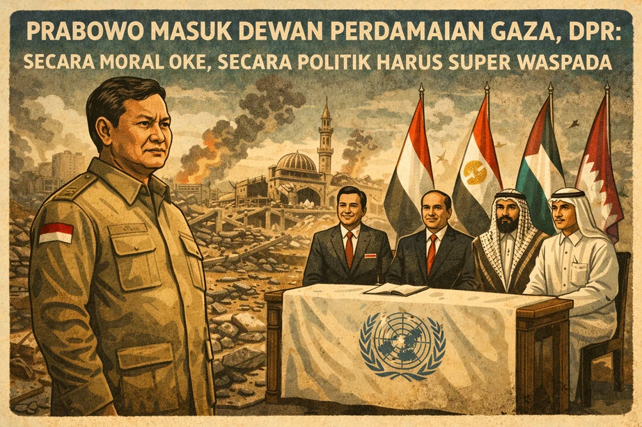 manusia senayan - Dewan Perdamaian Gaza