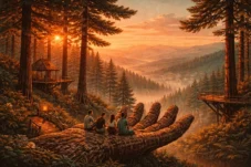 manusia senayan - Hutan Pinus Pengger