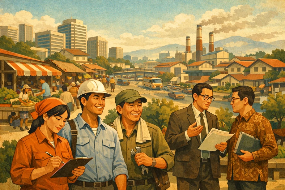 manusia senayan - Kebutuhan Hidup Layak