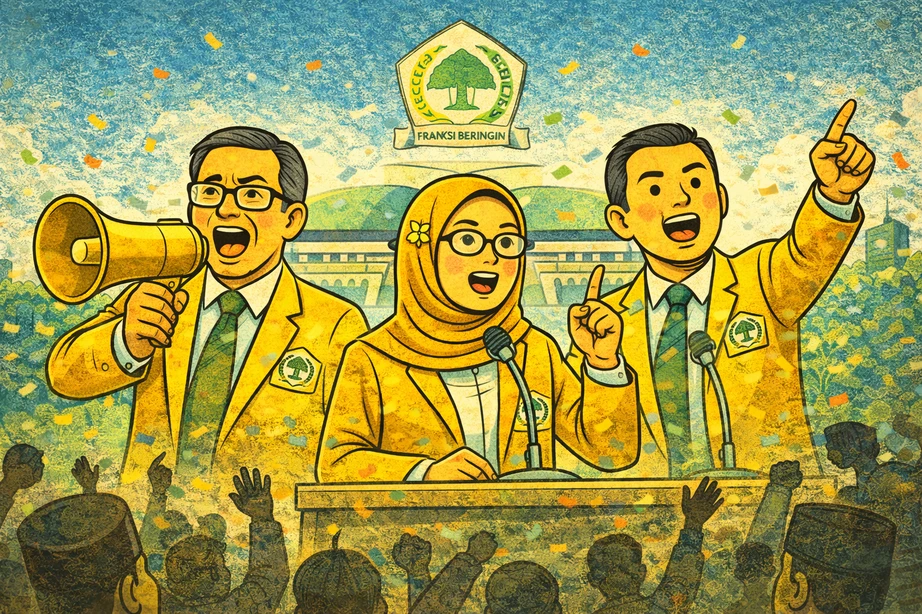 manusia senayan - Legend Fraksi Beringin
