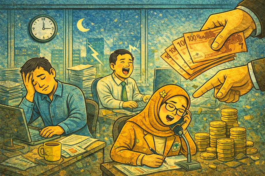 manusia senayan - Pekerja Indonesia